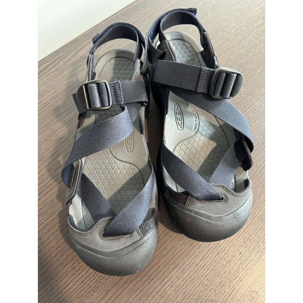 Outdoor hiking Keen Zerraport II Men's 12 Waterproof Sandals Shoes Toe utility - Picture 3 of 8